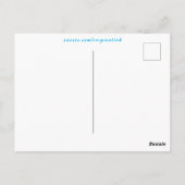 Cancun Mexico Tropical Zee Wave Beach  Briefkaart (Achterkant)