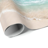 Cancun Mexico Tropical Zee Wave Beach  Cadeaupapier (Rol Hoek)