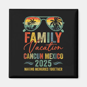 Cancun Mexico Vakantie 2025 Overeenkomstige Famili Magneet