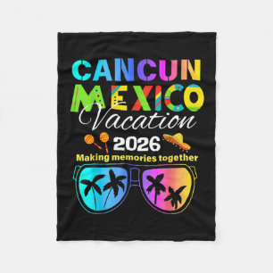 Cancun Mexico Vakantie Strand 2026 Reis Groep Fleece Deken