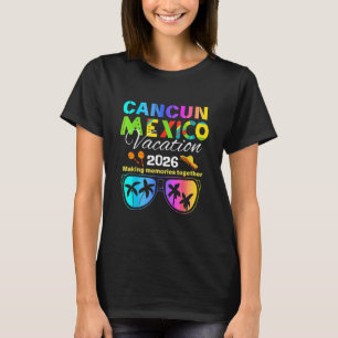 Cancun Mexico Vakantie Strand 2026 Reis Groep T-shirt