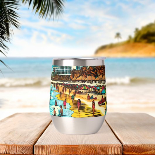 Cancun, Mexique avec une Vibe pop art (Yoga)