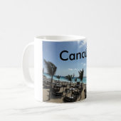 Cancún (Mexique) - Blanc 11 oz Classique Mug Bla (Devant gauche)