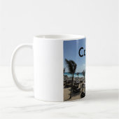 Cancún (Mexique) - Blanc 11 oz Classique Mug Bla (Gauche)