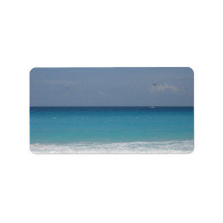 Cancun Ocean Adres label