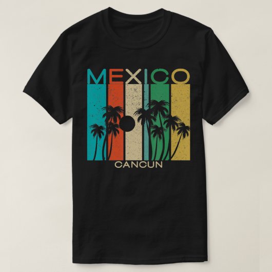 Cancun Souvenir Mexico Summer Gift T-shirt (Design voorkant)