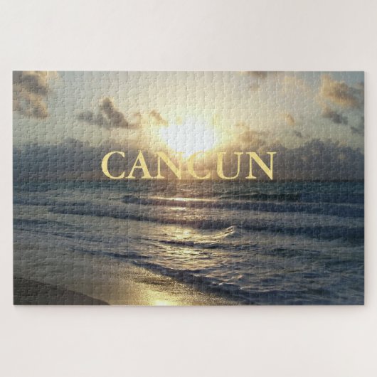 Cancun Sunrise Legpuzzel (Horizontaal)