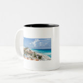 Cancun Tweekleurige Koffiemok (Voorkant links)