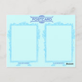 Candace - Carte postale Blue Green Dream (Dos)