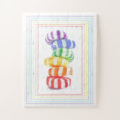 CANDÉ À COURBE 11x14 Gros Pièces Puzzle (Vertical)