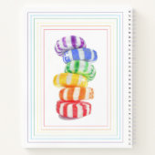 CANDÉ EN COURSE 8,5x11 Carnet spiral (Dos)