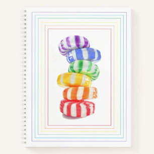 CANDÉ EN COURSE 8,5x11 Carnet spiral