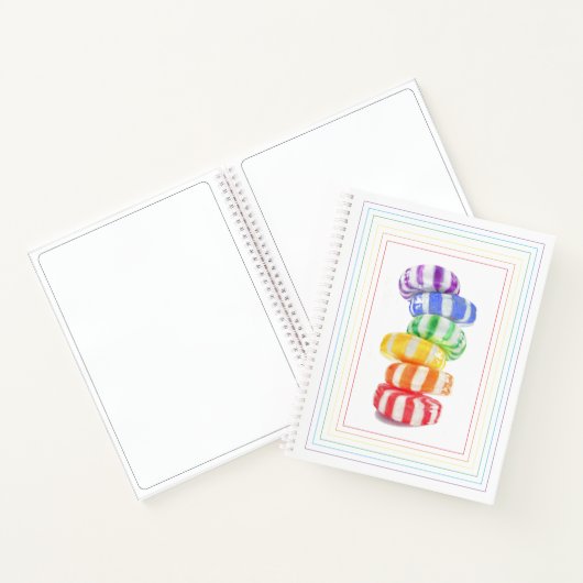 CANDÉ EN COURSE 8,5x11 Carnet spiral (Intérieur)
