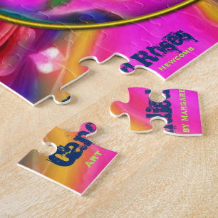 Canded Roos Petals-JIGSAW PUZZLE Legpuzzel
