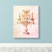 Candelabra (meer opties) - canvas afdruk (Insitu (Houten vloer))