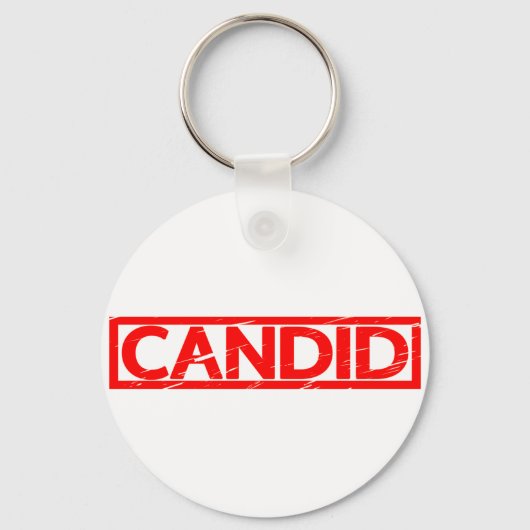Candid Stamp Sleutelhanger (Voorkant)