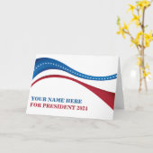 Candidat à l'élection 2024 pour la carte président (Fleur jaune)