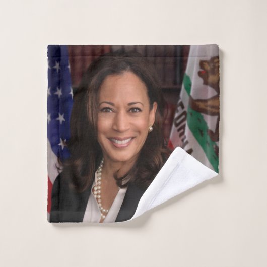 Candidat Kamala Harris à la présidence US 2024 (Gant de toilette)