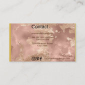 Candle Care Visitekaartje (Achterkant)