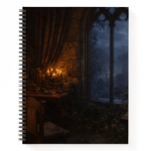 Candle Chapel Venster Hardcover Notitieboek