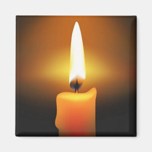 Candle Flame Magnet Magneet