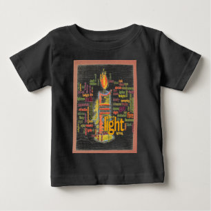 Candle Flame Word Cloud Art Print