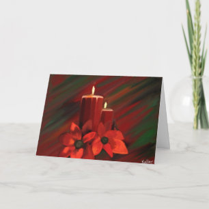 Candle Holiday Kaart