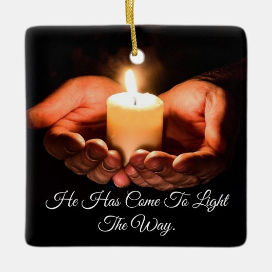 Candle Of Hope Ornament (Voorkant)
