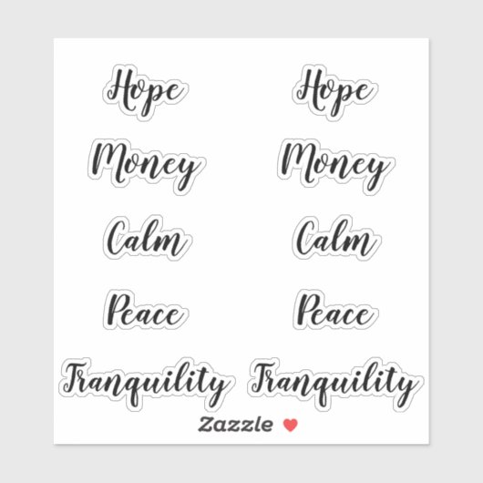 Candle Spell Script-labels wissen Sticker (Vel)