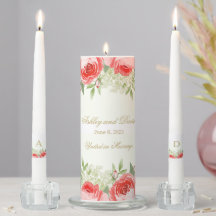 Candle Unity Set-Rozen