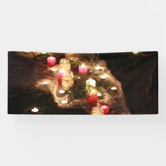 Candlelight Glow Event Banner –  (Horizontaal)