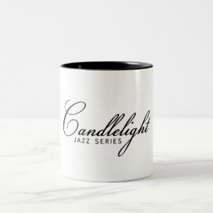 Candlelight Jazz #candlelightjazz CoffeeMug (11oz) Tweekleurige Koffiemok