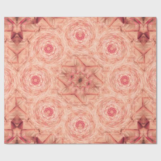 Candlelight Rose Brooch Cadeaupapier (Vlak)