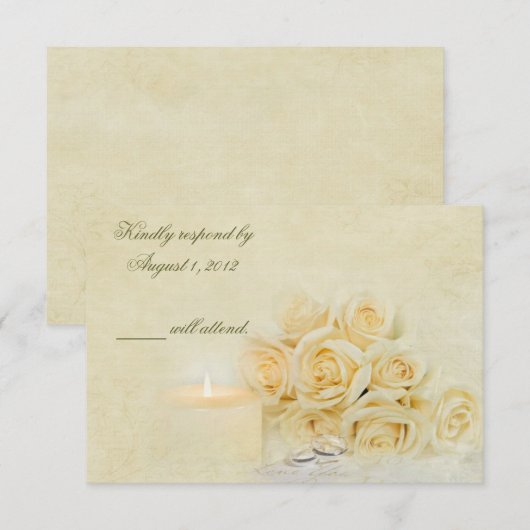 Candlelight RSVP (Voorkant / Achterkant)