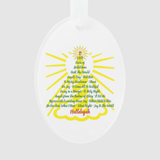 Candlelight Song List Ornament