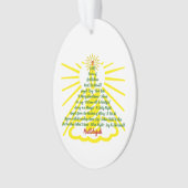 Candlelight Song List Ornament (voorkant)