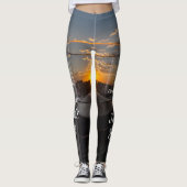 Candlelight Sunset Leggings (Voorkant)