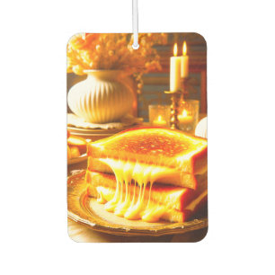 Candlelit Comfort Meal: Gegrilde Kaas Sandwich Luchtverfrisser