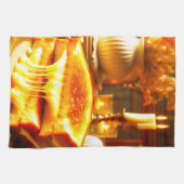 Candlelit Comfort Meal: Gegrilde Kaas Sandwich Theedoek (Horizontaal)