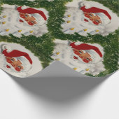 Candlelit Joy Sinterklaas Cadeaupapier (Hoek)