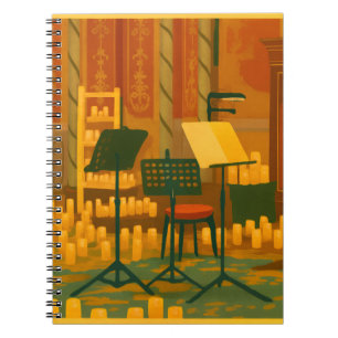 Candlelit Prelude - Muziekkamer, Brighton Paviljoe Notitieboek