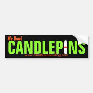 Candlepin Bumpersticker