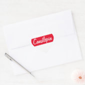 Candlepin hart Sticker (Envelop)