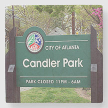 Candler Park Sign, Candler Park, Atlanta Onderzett