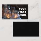 CANDLES CARTES DE VISITE PERSONNALISÉS (Devant / Derrière)