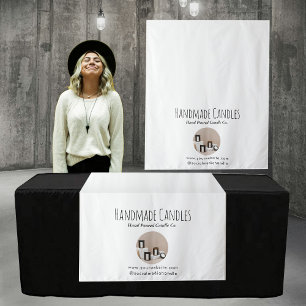 Candles Pop Up Shop Table Runner Sign Foto Vendor Wandkleed