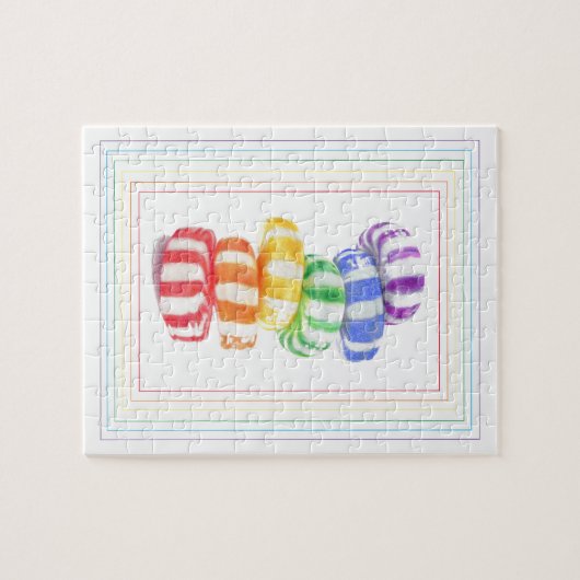 CANDY À COURBE 8x10 Puzzle (Horizontal)