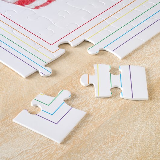 CANDY À COURBE 8x10 Puzzle (Côté)