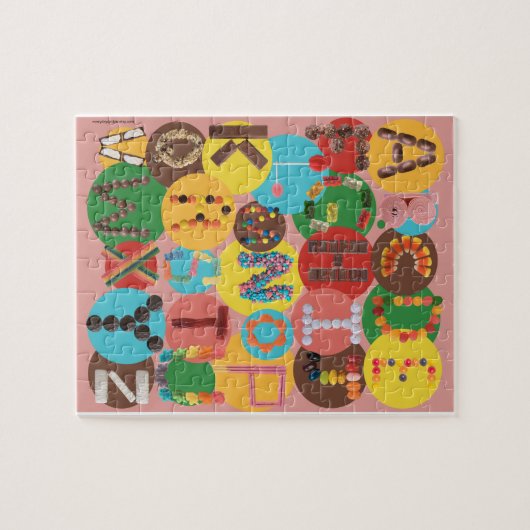 Candy Alphabet Puzzle - Apprenez les ABC (Horizontal)