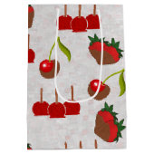 Candy appels medium cadeauzakje (Achterkant)